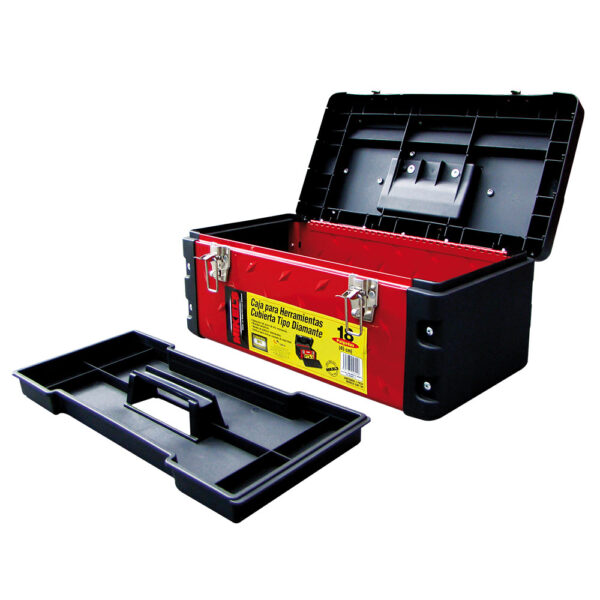 CAJA P/HERRAMIENTAS CUBIERTA DIAMANTE 18