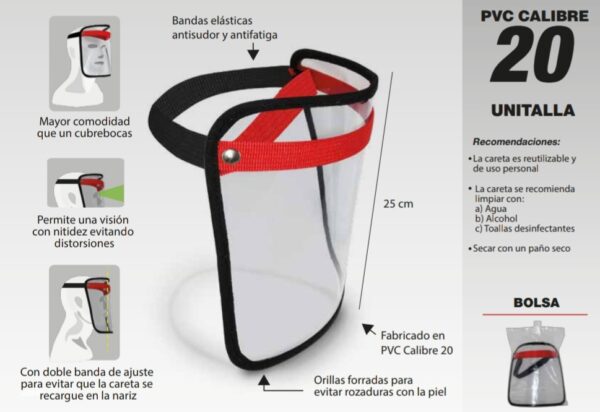 Careta Protectora Facial