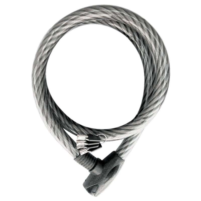 CABLE CANDADO FLEXIBLE HD LLAVE DE SEGURIDAD 1.5 m